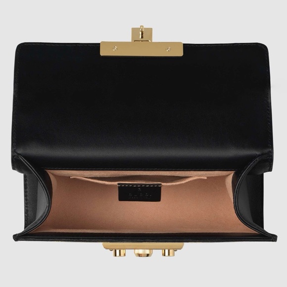 Gucci Padlock GG Bees Shoulder Bag - Picture 5 of 7